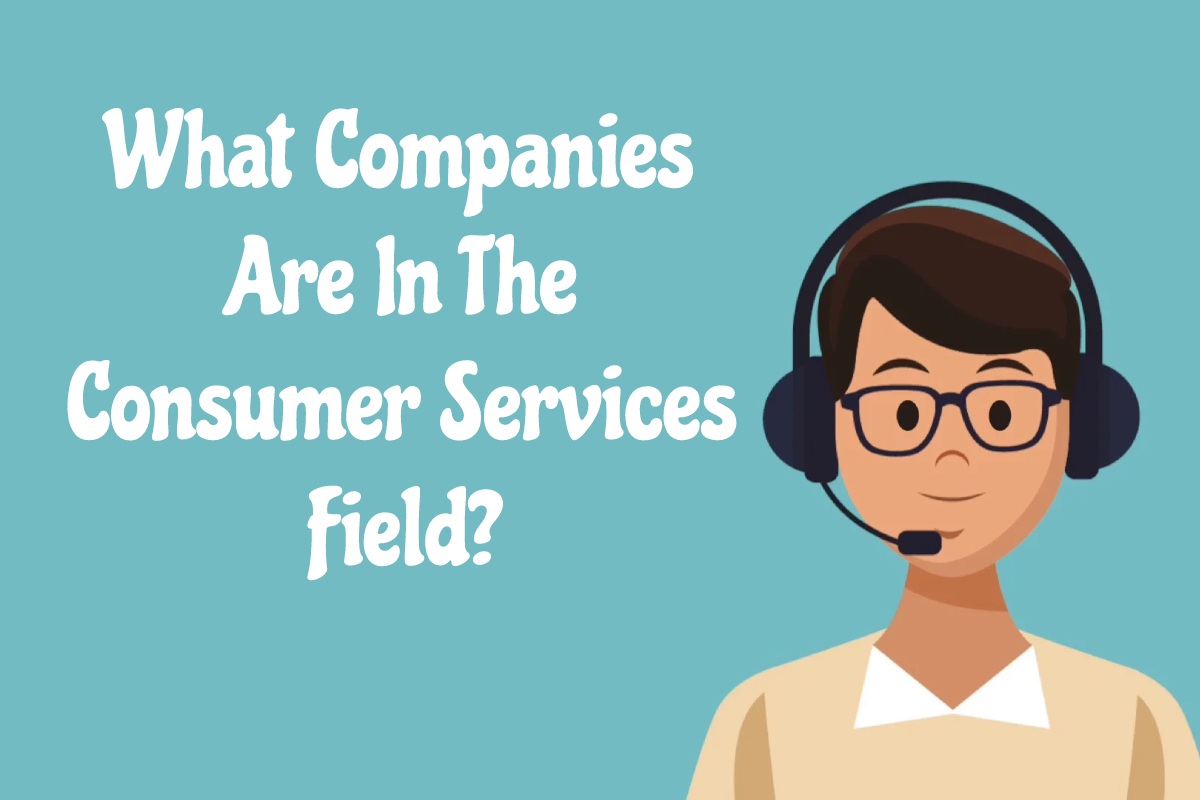 What Companies Are In The Consumer Services Field? - Club Hitech