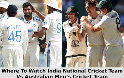 Where To Watch India National Cricket Team Vs Australian Men’s Cricket Team